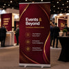 Banner arrotolabile con budget