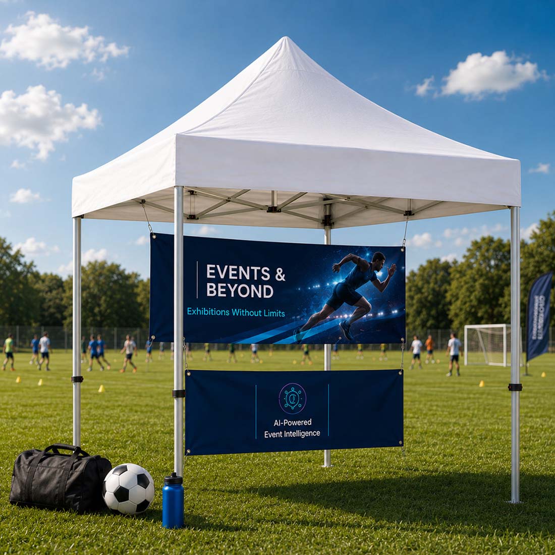 Tenda da campeggio personalizzata per impieghi gravosi (6,5 piedi x 10 piedi)