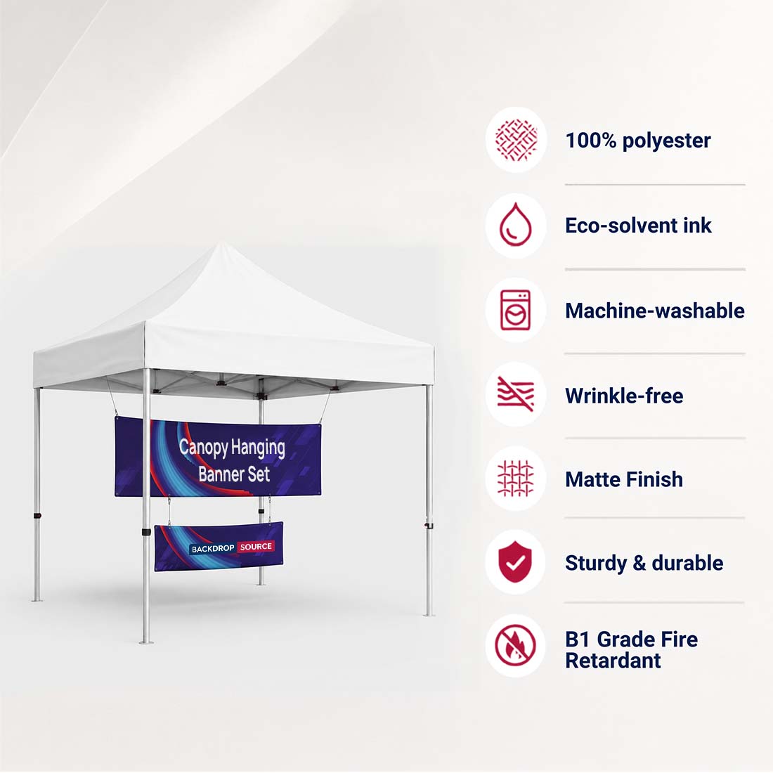Tenda da campeggio personalizzata per impieghi gravosi (6,5 piedi x 10 piedi)