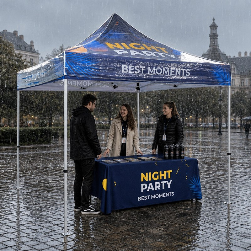 Tenda da campeggio personalizzata per impieghi gravosi (10 piedi x 10 piedi)
