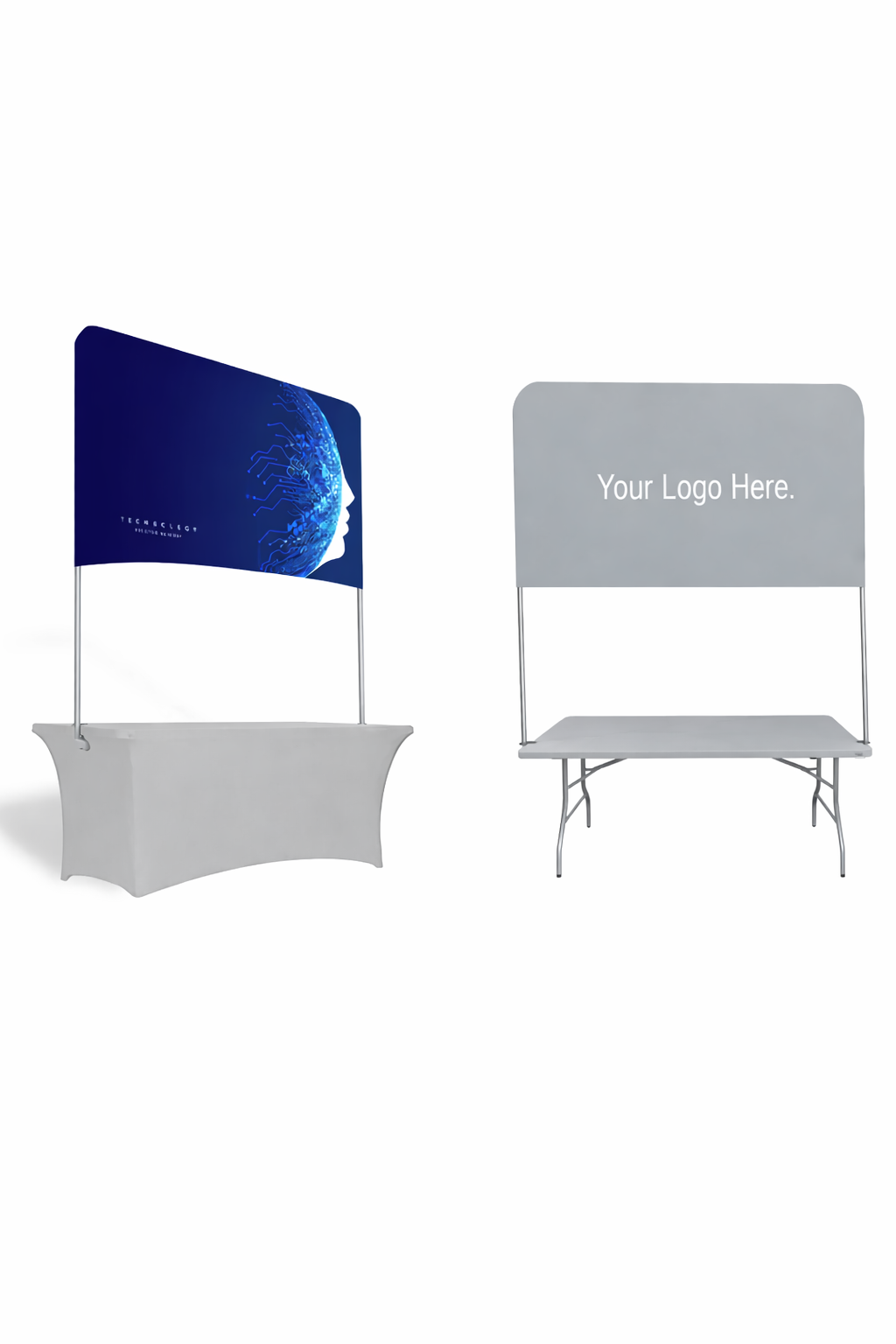 Banner da tavolo - Metà esposizione