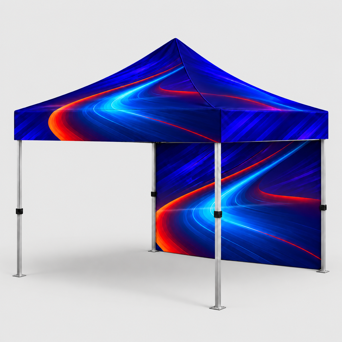 Lighted Canopy Tent – 3m x 3m (LED Frame)