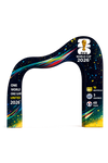 FIFA 2026 3D Curved Wave Arch Backdrop