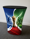 FIFA 2026 Round Fabric Display Counter