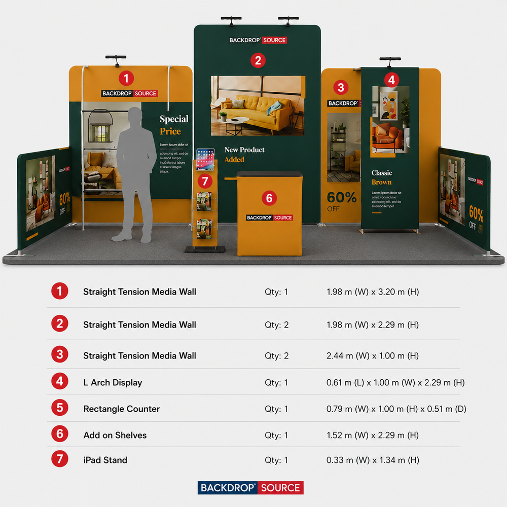 Seamless Displays for Impactful Exhibitions
