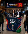 FIFA 2026 Rectangle Fabric Counter Display