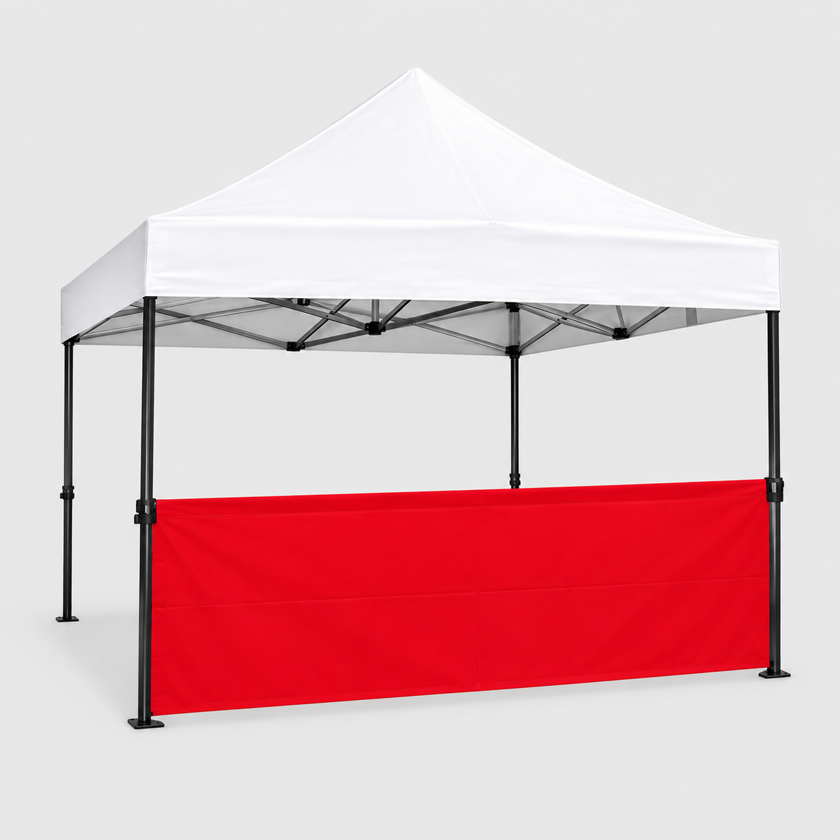 Blank Canopy Tent Half Wall (No Print)