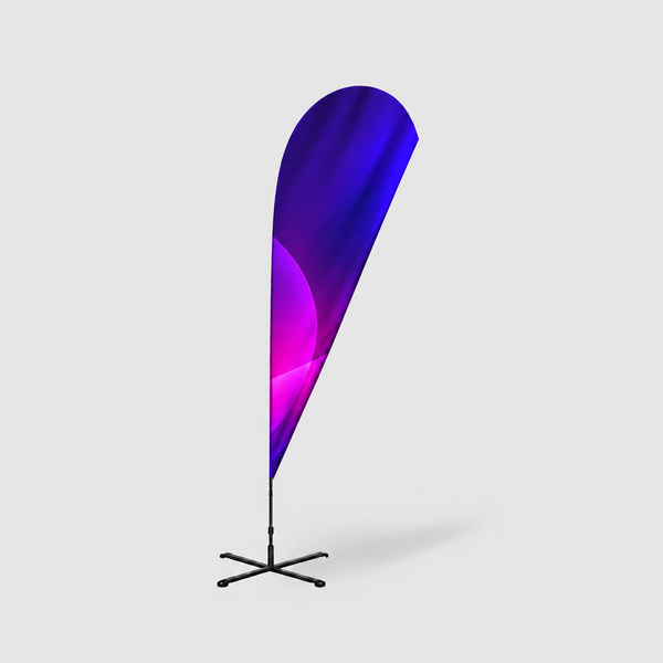 Teardrop Flag with Uni-Fit Pole