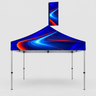 3m x 3m Canopy Tent with Peak Flag Kit