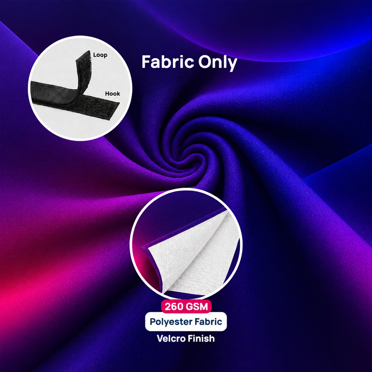 Table Pop Up Fabric Display Counter (For Podium & Booth Exhibitions)