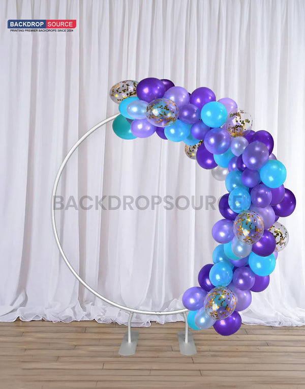 Supporto circolare per fondale (diametro 79 pollici) per decorazioni per matrimoni e feste di compleanno