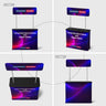 Custodia per podio in tessuto convertibile con display a intestazione