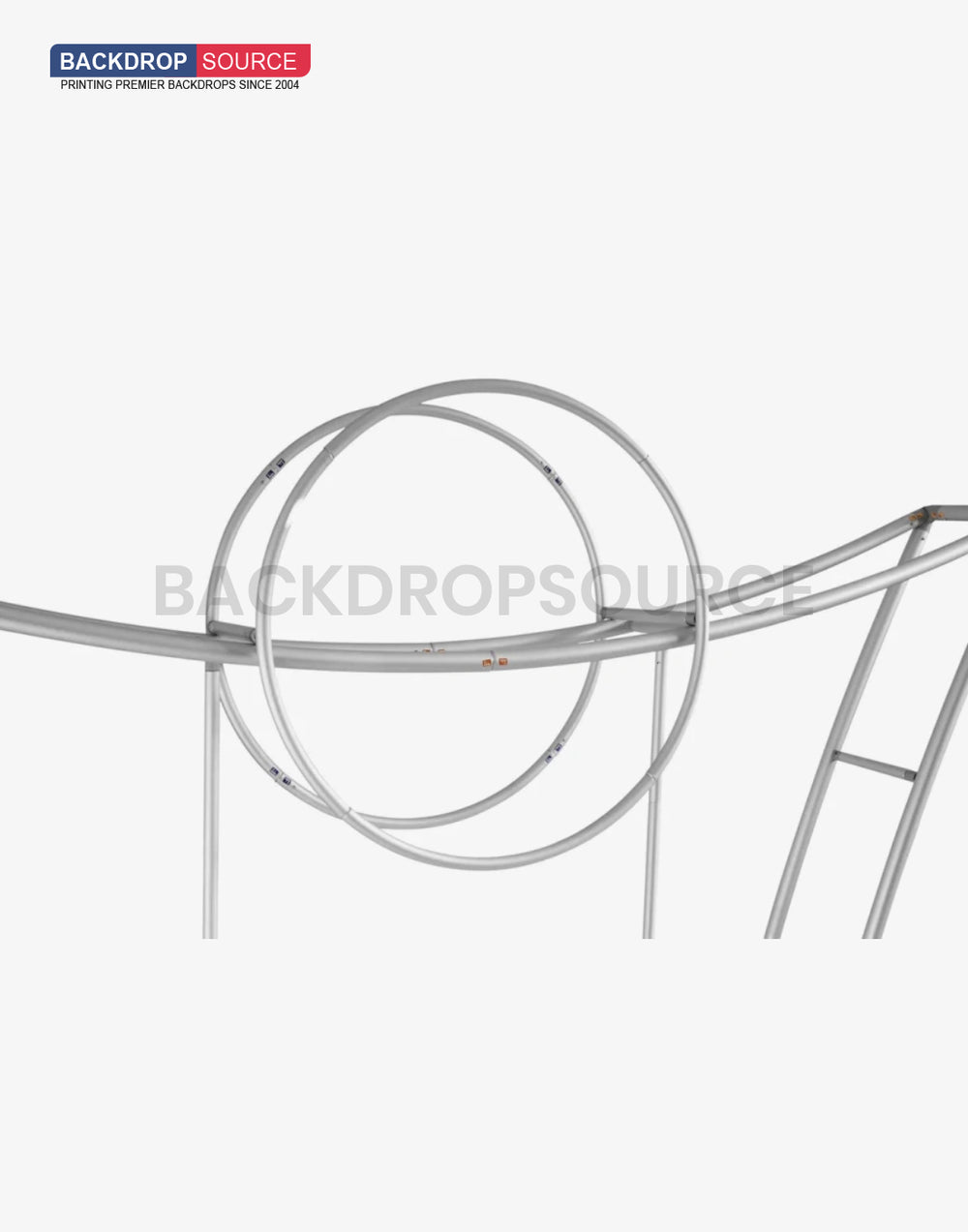 Espositore pubblicitario a forma di corona