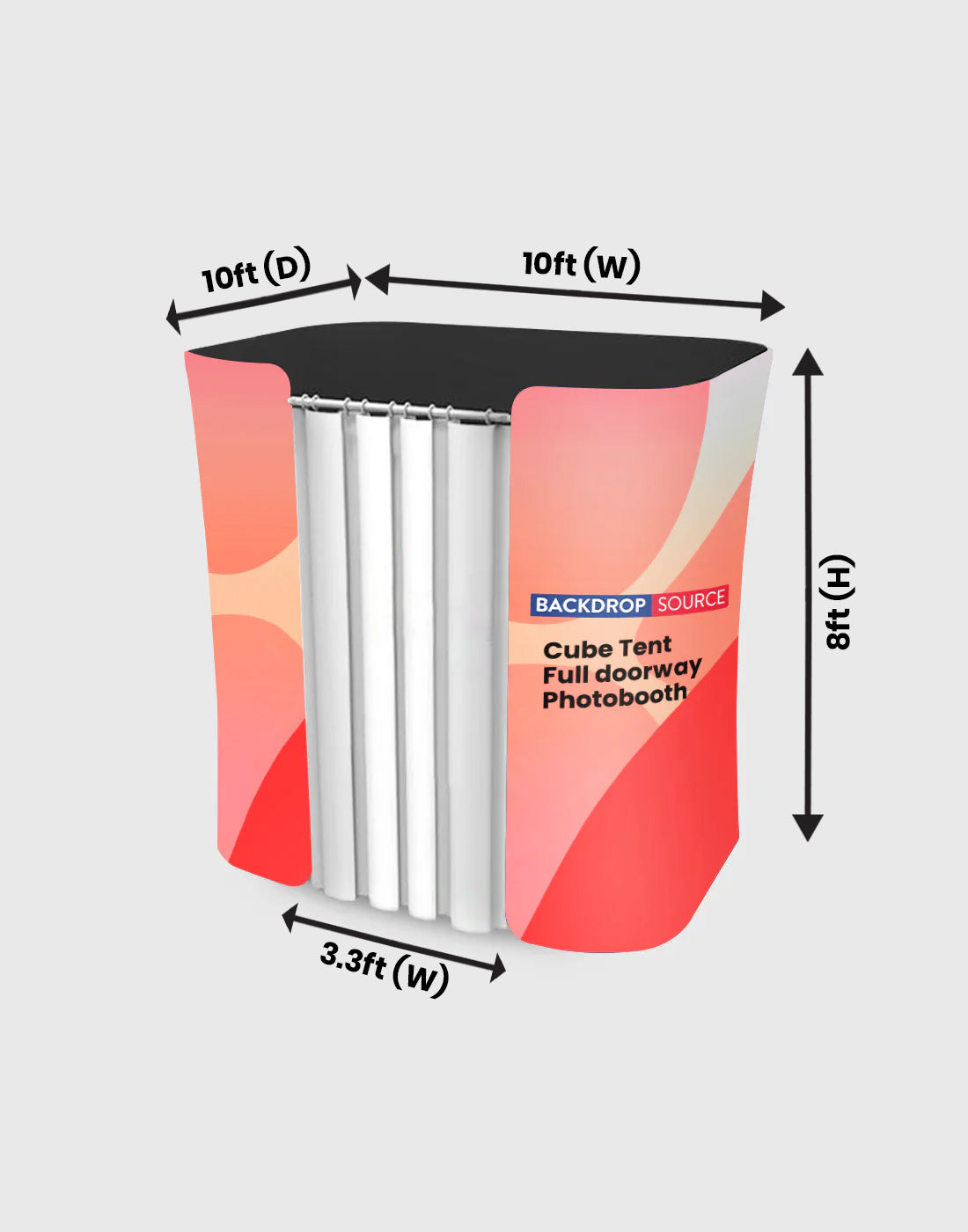 Cube Tent- Full Doorway Photo Booth