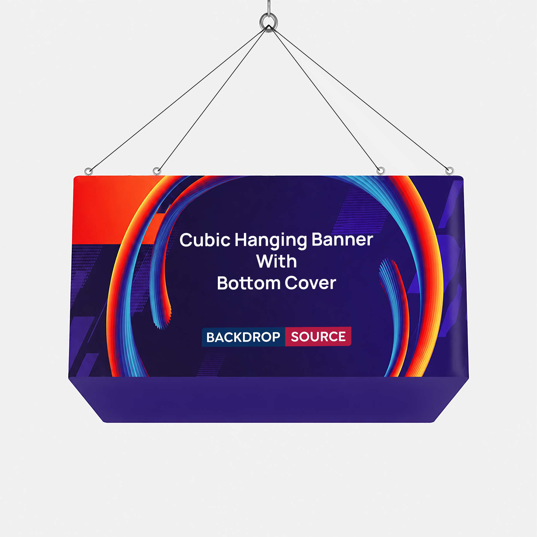 Banner sospeso cubico Sky Tube