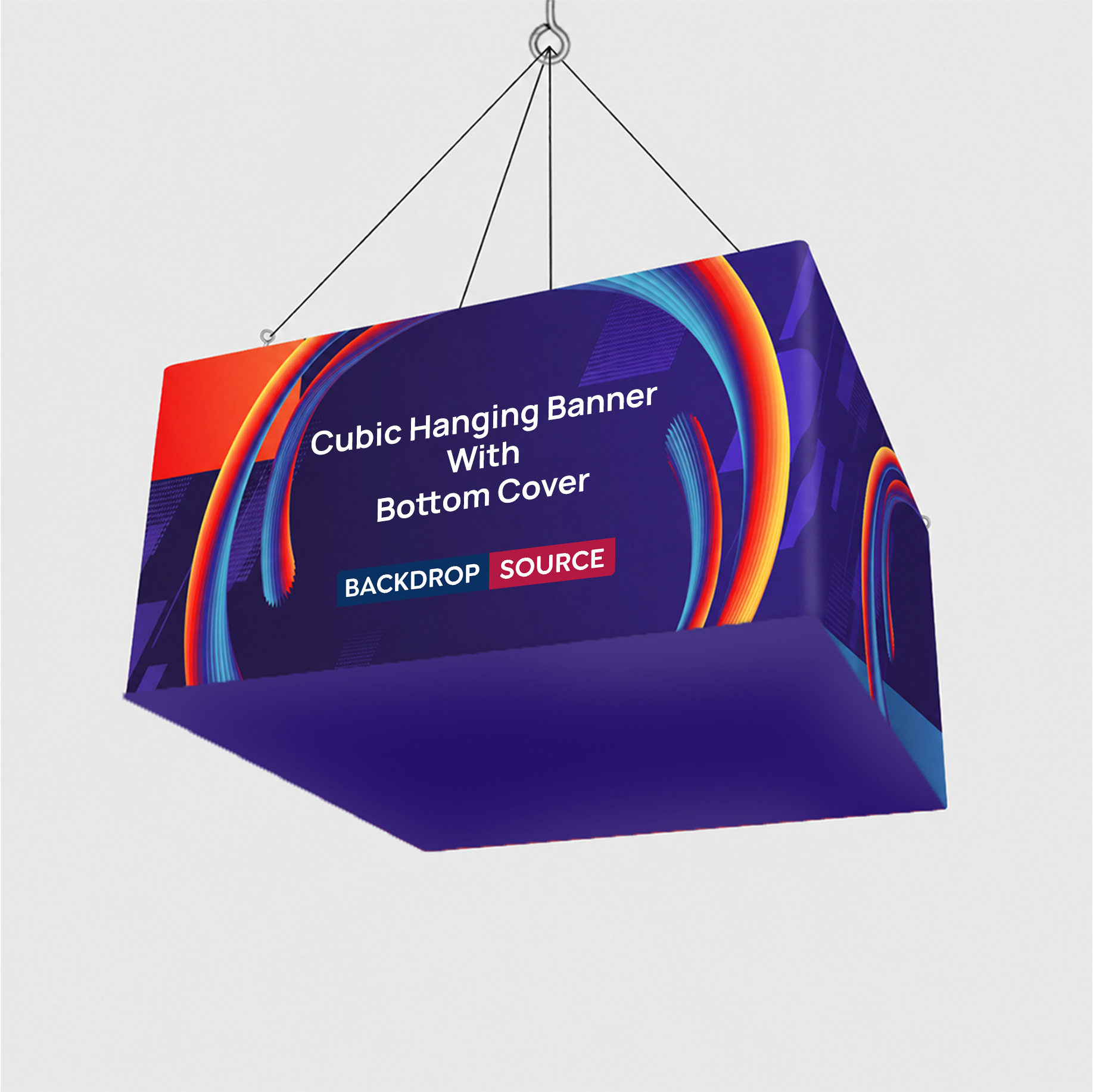 Banner sospeso cubico Sky Tube
