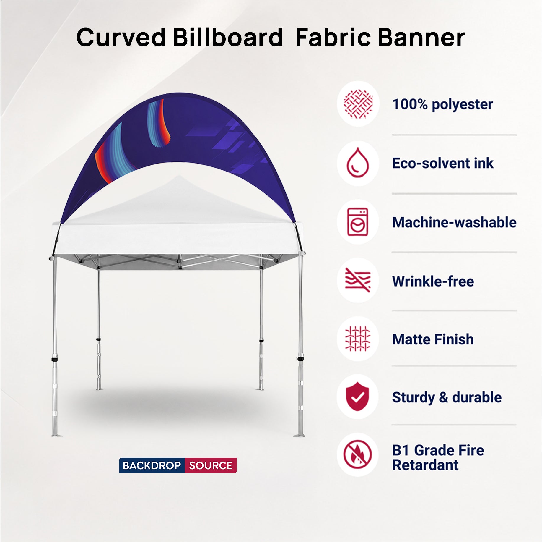 Tenda da campeggio personalizzata per impieghi gravosi (6,5 piedi x 10 piedi)