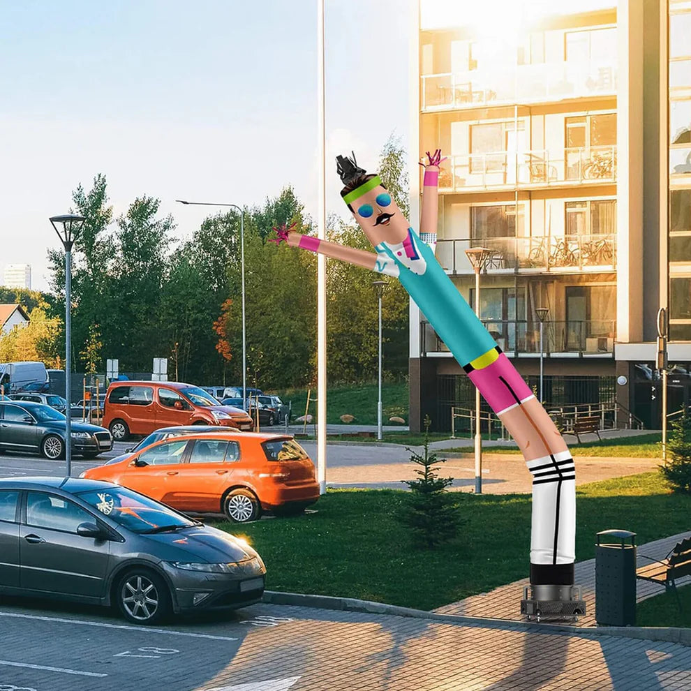 Arco espositivo in tessuto teso di forma quadrata