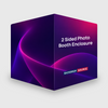 Contenitore per cabina fotografica bifacciale stampato personalizzato