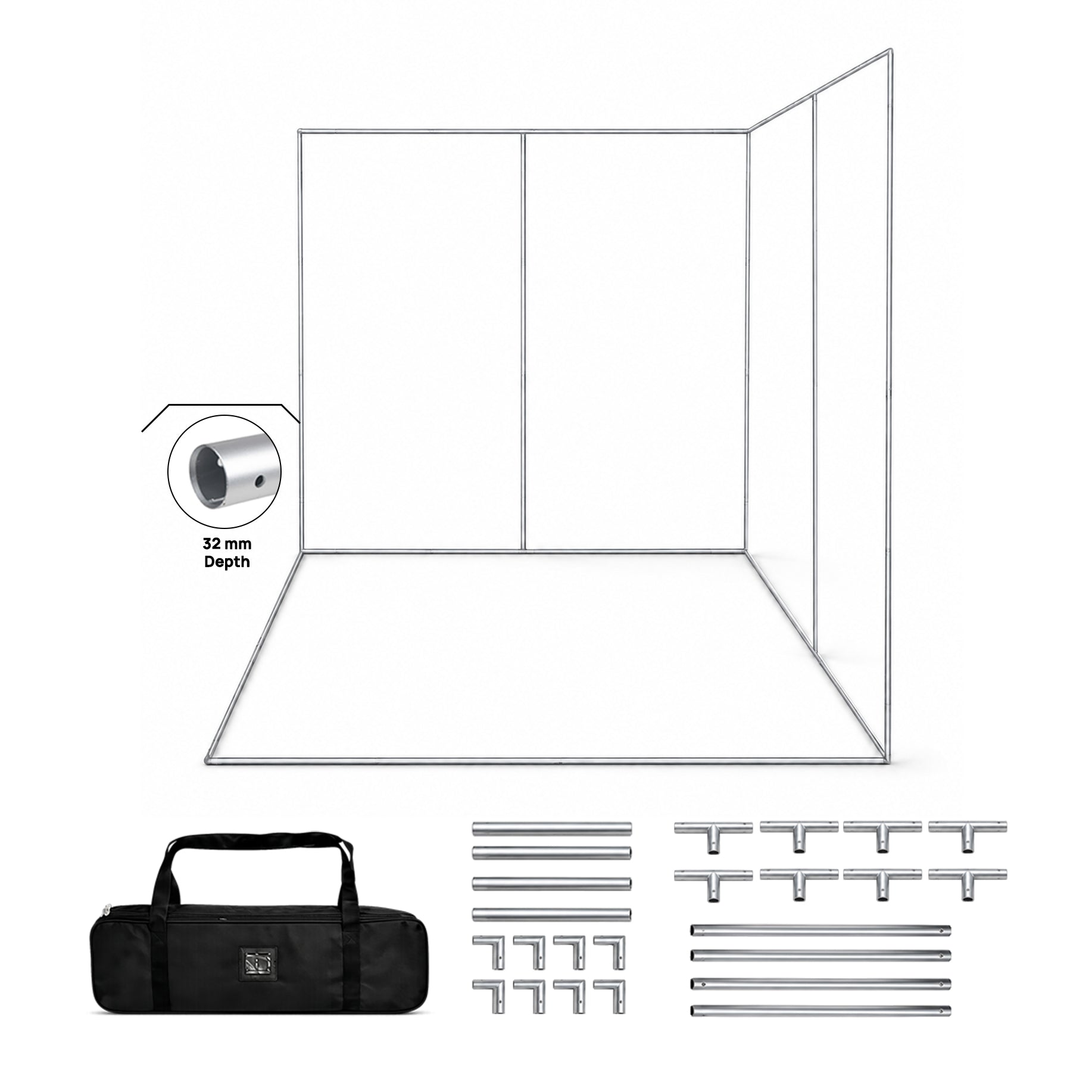 Stand espositivo stampato personalizzato (copre 2 pareti)