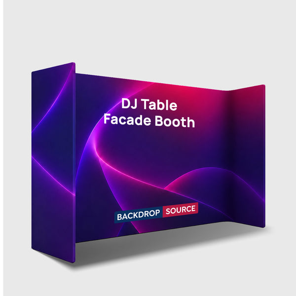 Cabina de fachada para mesa de DJ