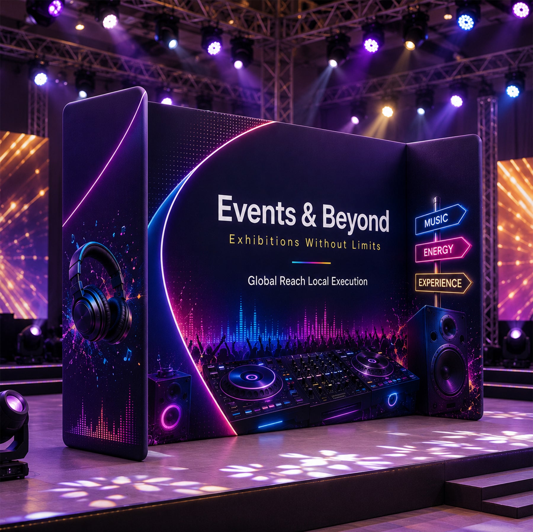 Dj Table Facade Booth