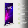 Banner Roll Up a doppia parete con base larga