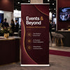 Banner Roll Up bifacciale con base larga