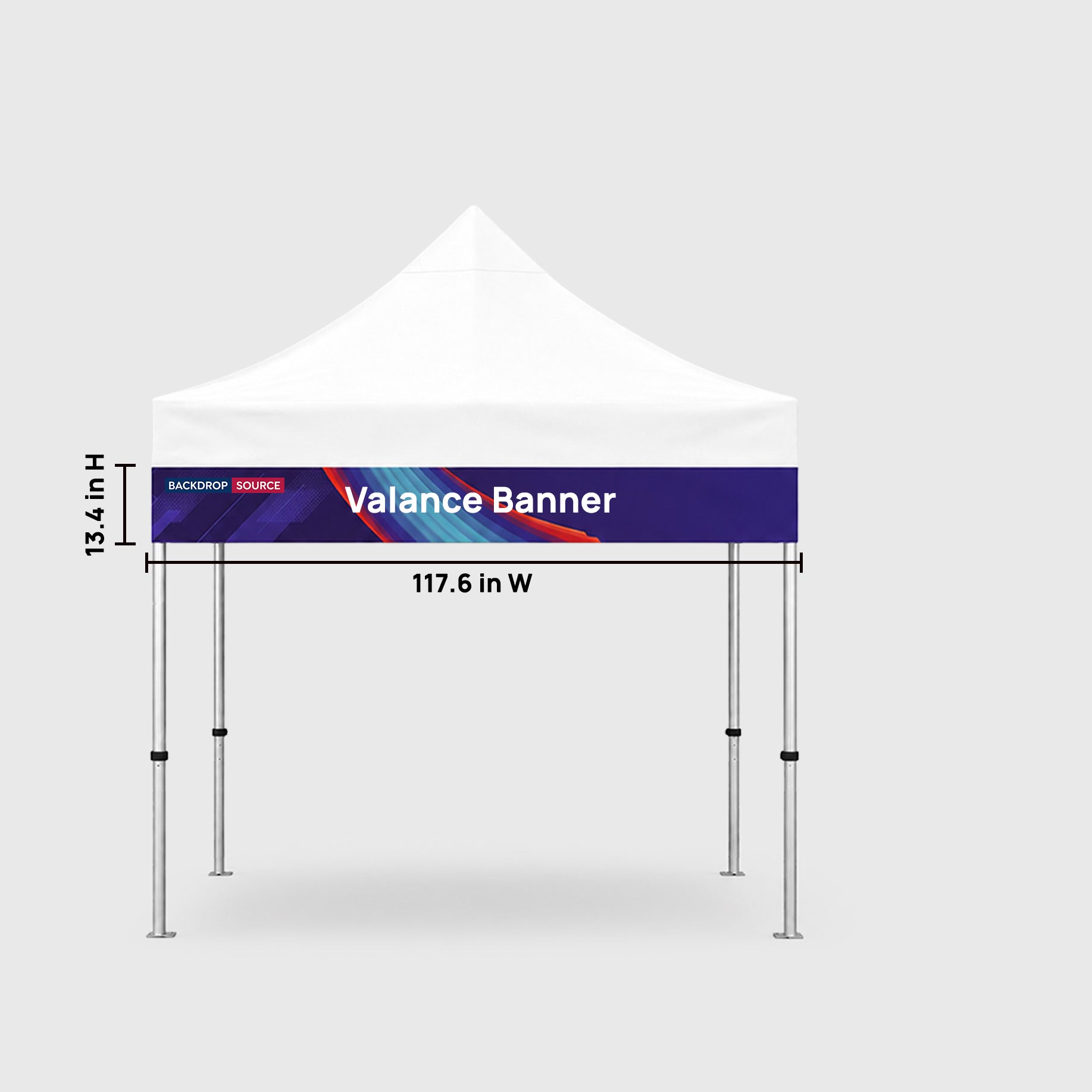 Tenda da campeggio personalizzata per impieghi gravosi (6,5 piedi x 10 piedi)