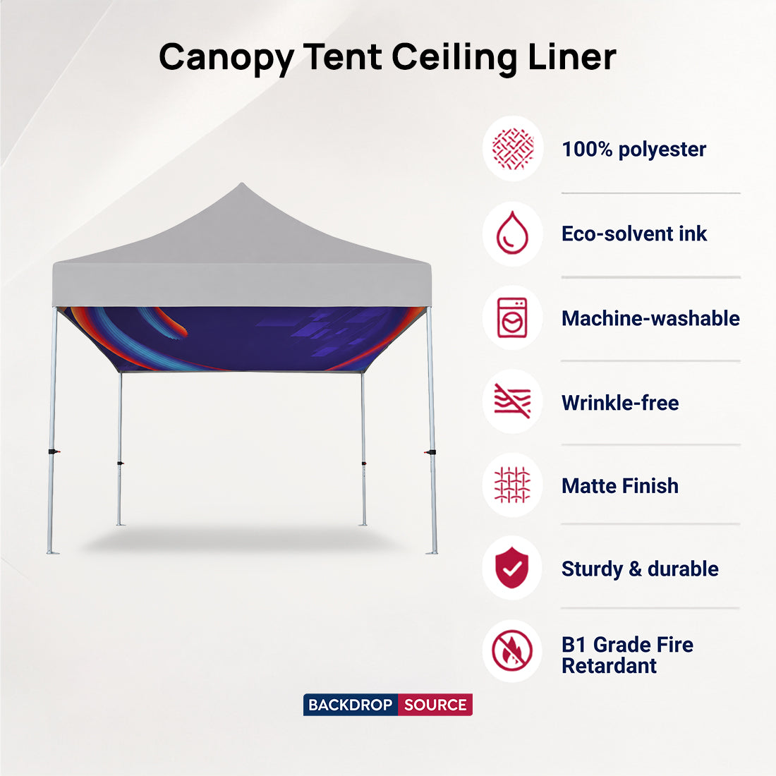 Telo di copertura in tessuto per gazebo