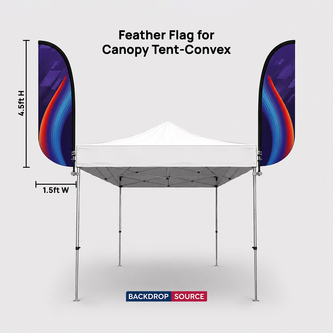 Tenda da campeggio personalizzata per impieghi gravosi (6,5 piedi x 10 piedi)