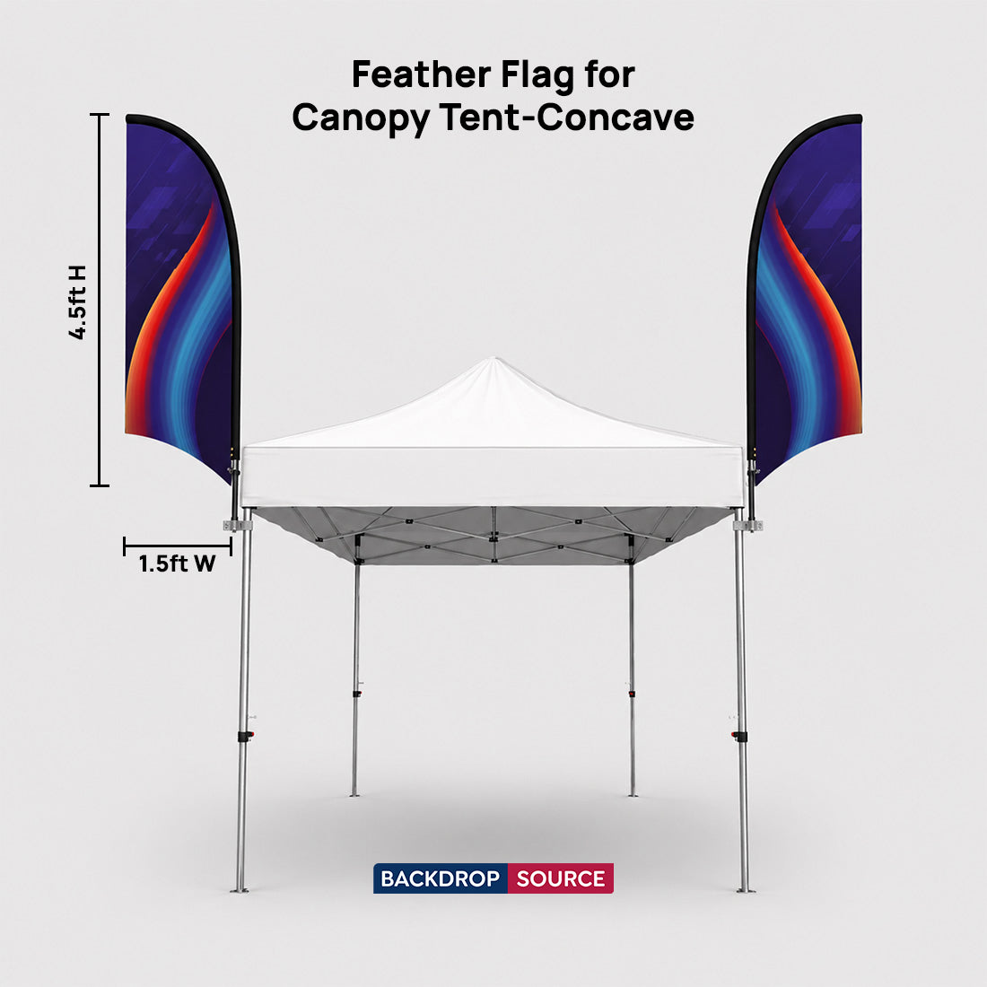 Tenda da campeggio personalizzata per impieghi gravosi (6,5 piedi x 10 piedi)