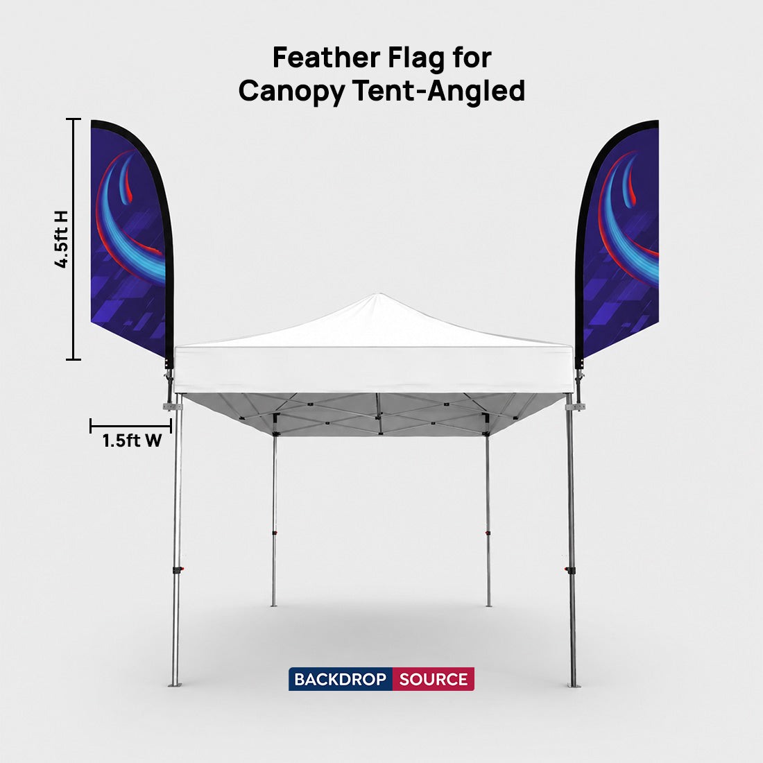 Tenda da campeggio personalizzata per impieghi gravosi (6,5 piedi x 10 piedi)