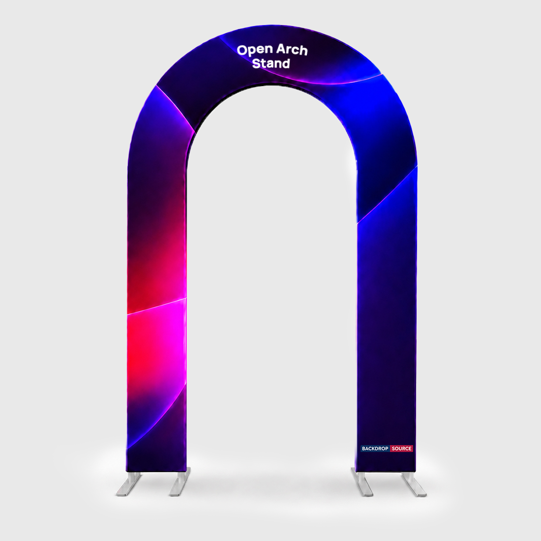 Fabric Full Open Arch Stand
