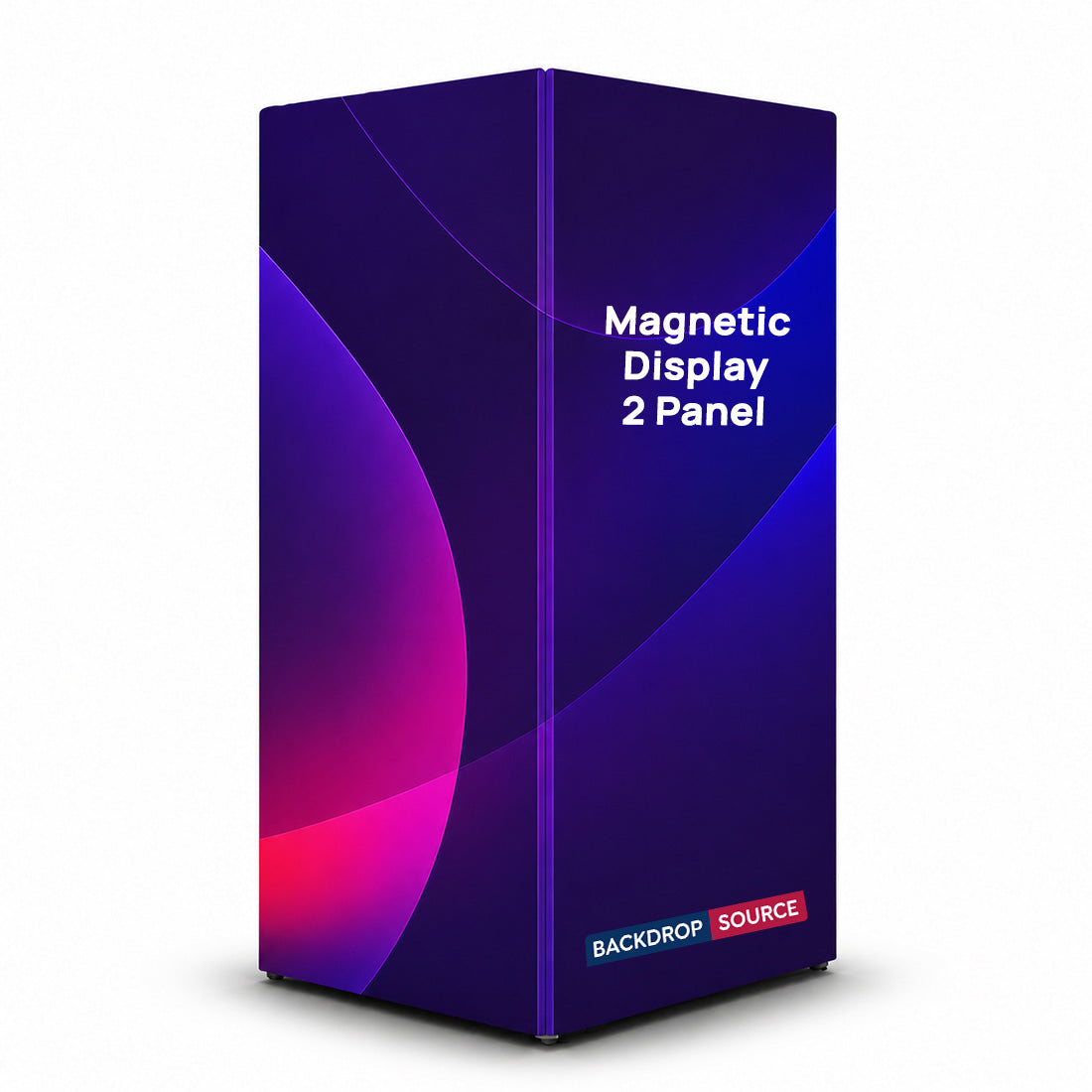 Fabric Magnetic Partition Display – 2 Panel