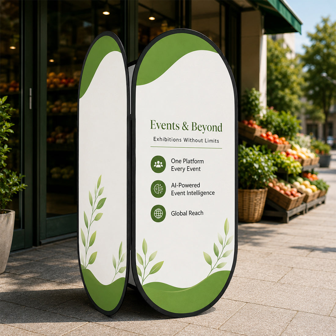 Fabric Tower Pop Up Banners