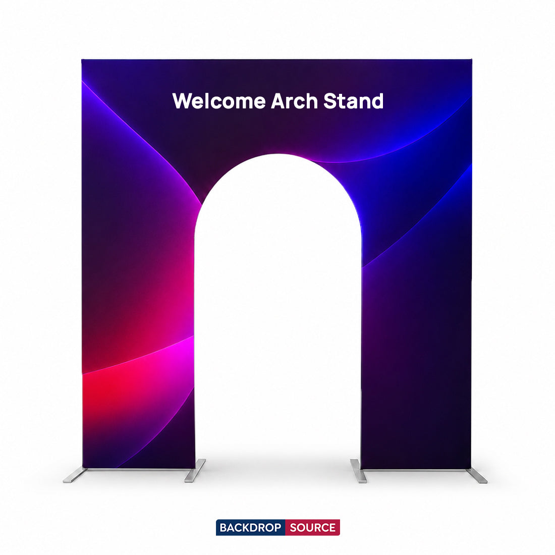 Fabric Welcome Arch Display Stand