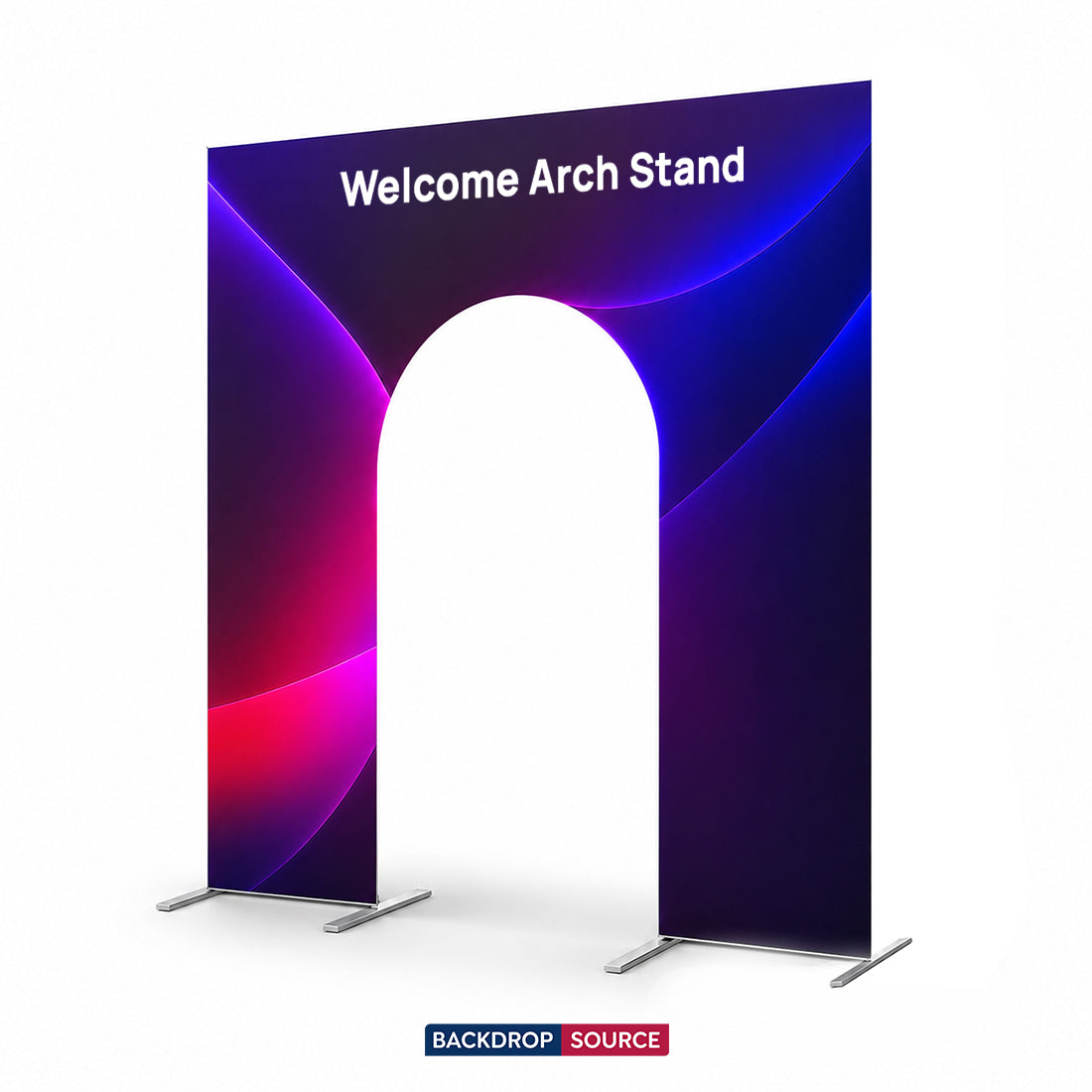 Fabric Welcome Arch Display Stand