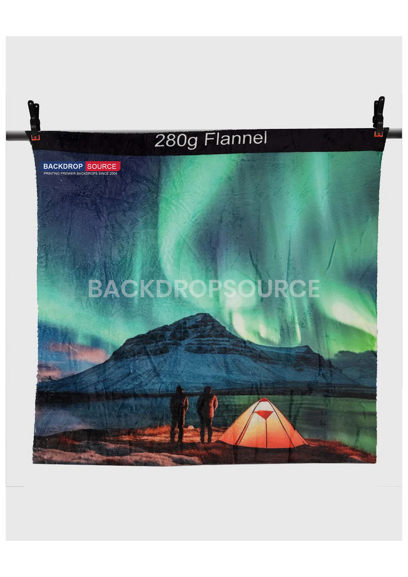 Flannel Polyester Fabric Printing
