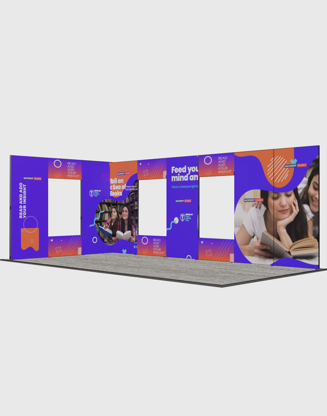Foldable SEG Exhibition Display - Model 19