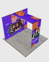Foldable SEG Exhibition Display - Model 4