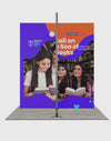 Espositore modulare SEG Lightbox da 10 piedi per fiere - Modello 1