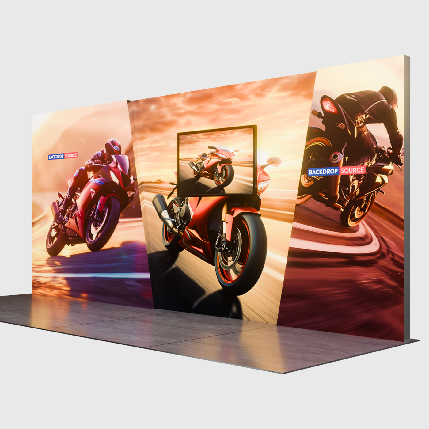 Illuminate Your Exhibit with SEG Panels- 20ft x 10ft