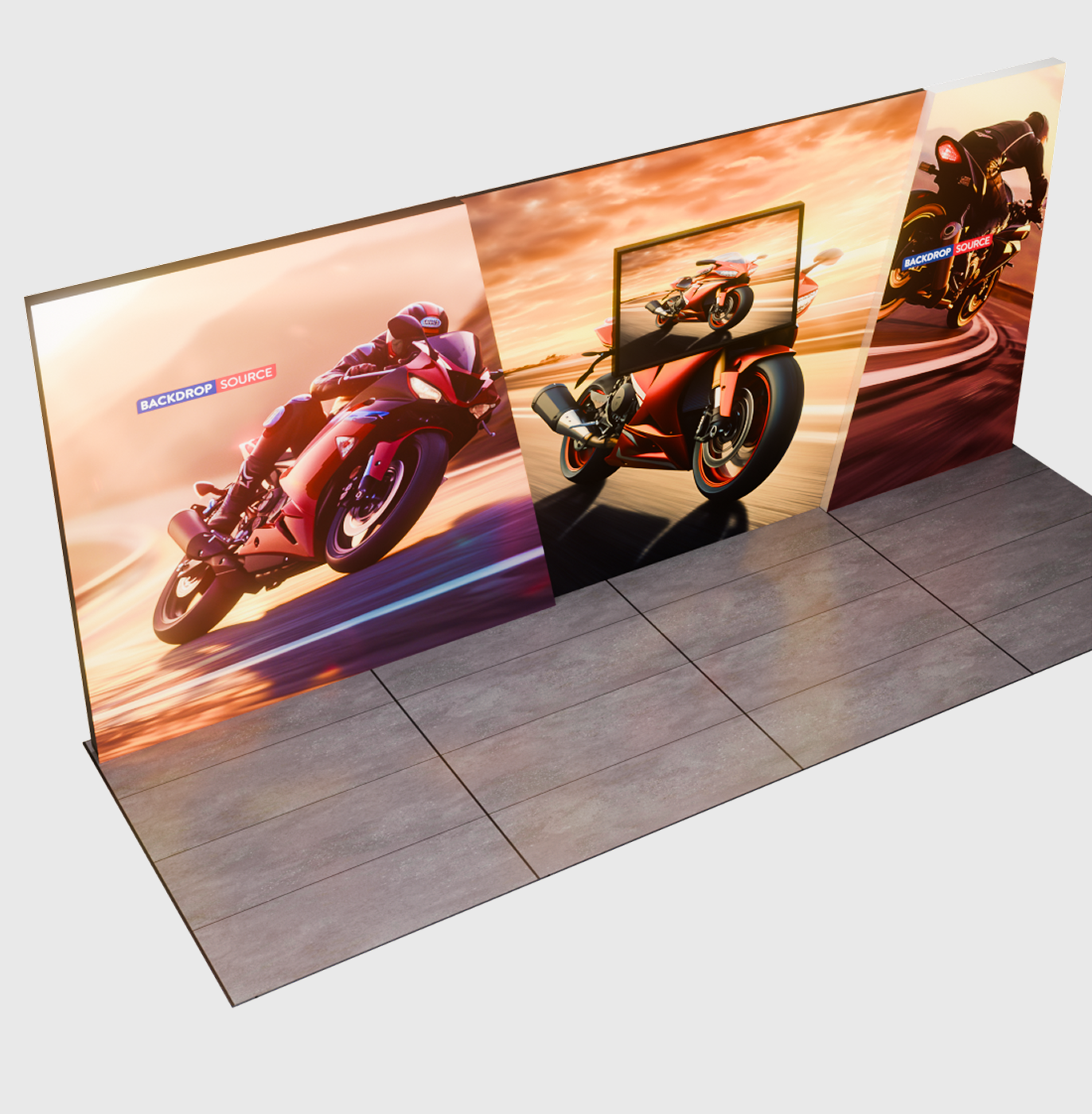 Illuminate Your Exhibit with SEG Panels- 20ft x 10ft
