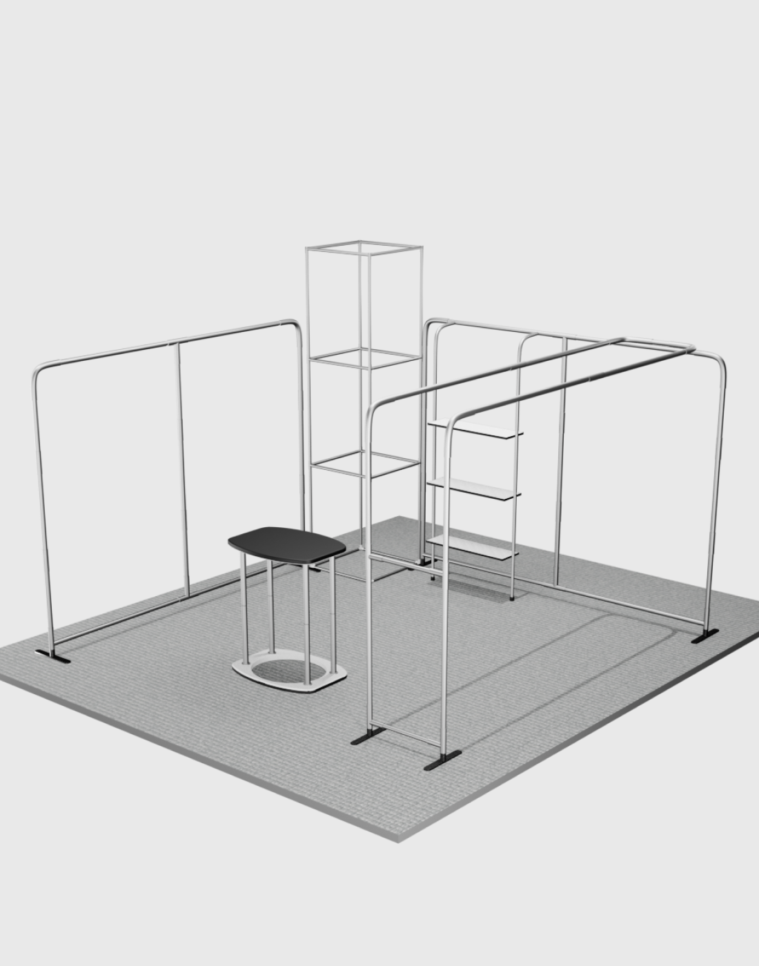 Kit stand modulari 20 piedi x 20 piedi - Modello 01