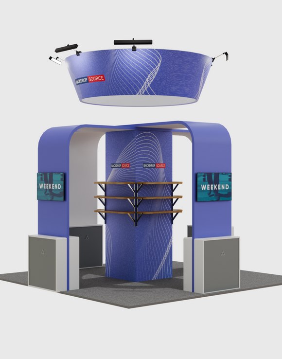 Kit stand modulari 20 piedi x 20 piedi - Modello 03