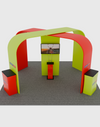 Modular Booth Kits 20ft x 20ft - Model 05