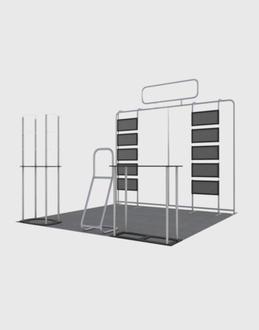 Espositore Portatile 3m x 3m - Modello 20