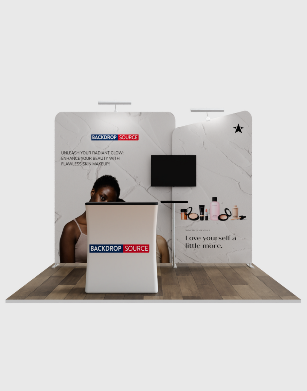 Espositore Portatile 3m x 3m - Modello 3