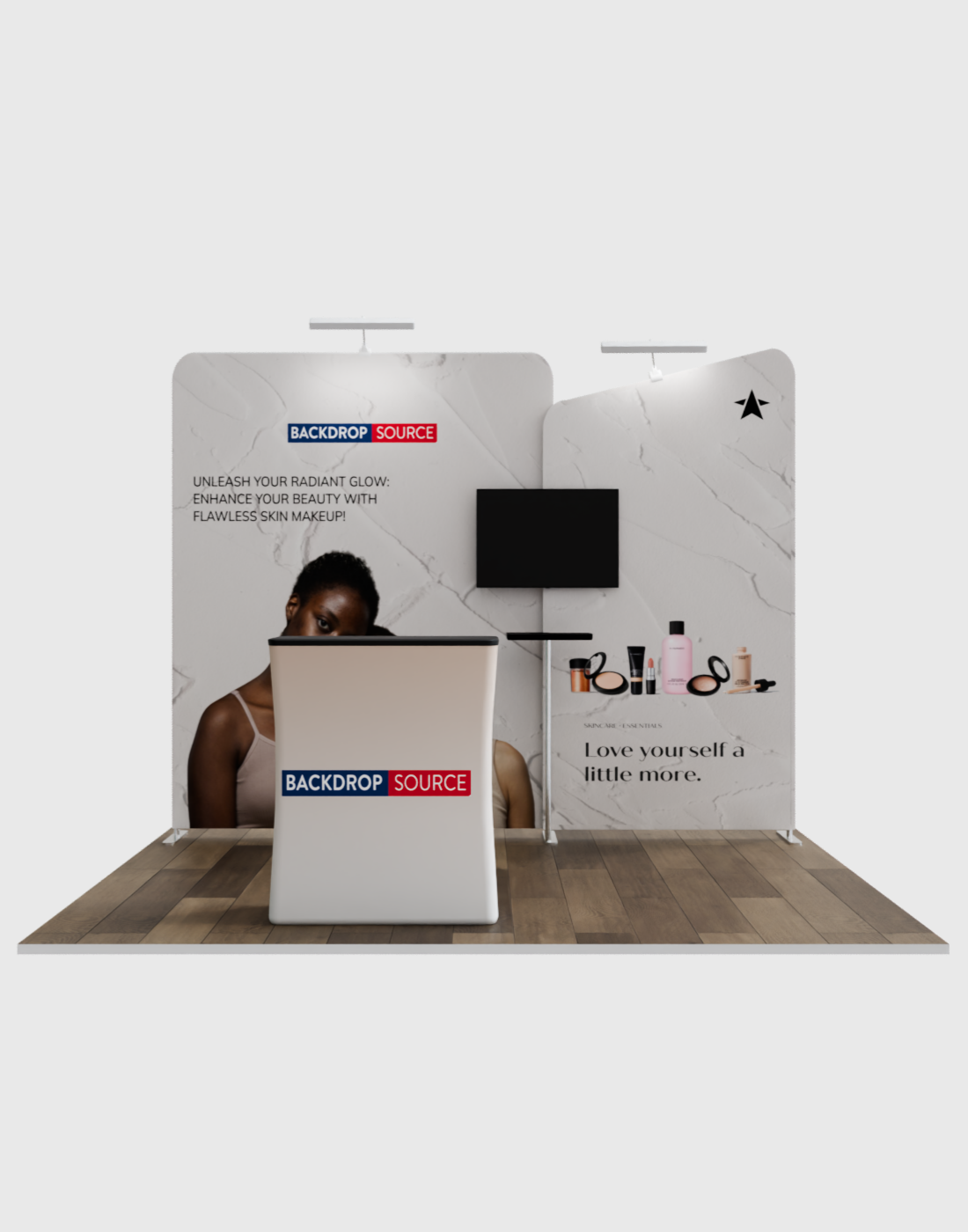 Espositore Portatile 3m x 3m - Modello 3